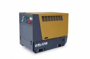Купить генератор для электроснабжения частного дома генератор ELOS 12 кВт в кожухе